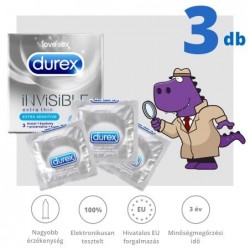 Durex Invisible Extra Thin Extra Sensitive 3db