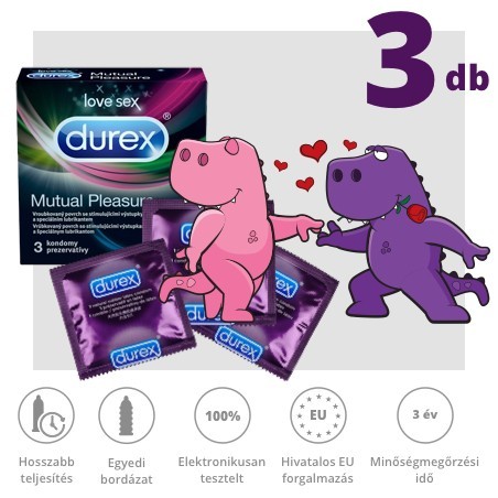 Durex Mutual Pleasure 3db