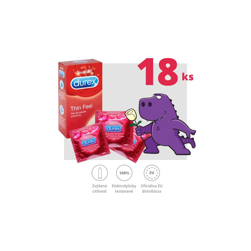 Durex Feel Thin 18 db