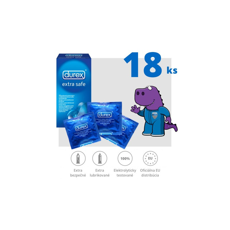 Durex Extra Safe 18 db